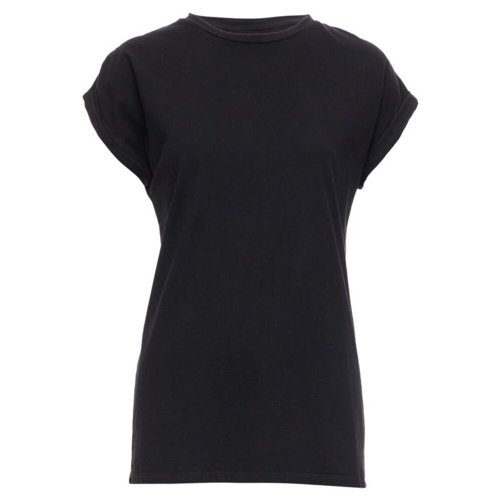 Balmain Cap Sleeve Minimal Tshirt